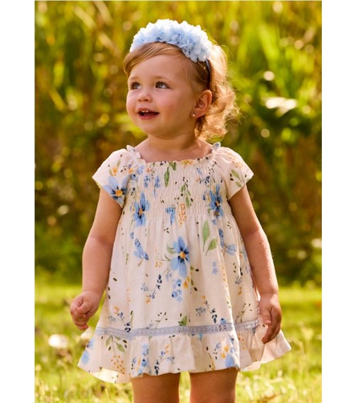 Vestido estampado bebé 1992