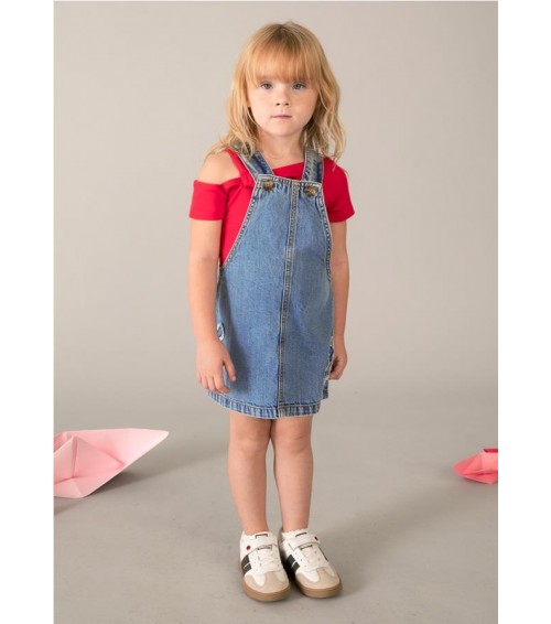 Peto vaquero fluido niña 3910