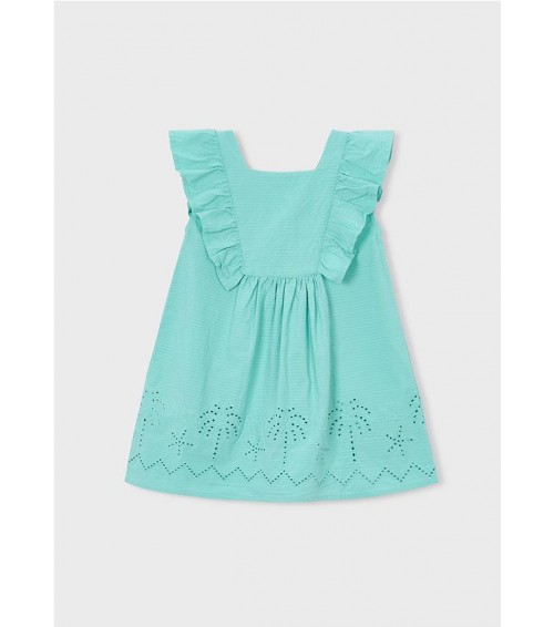 Vestido con calados niña 3939