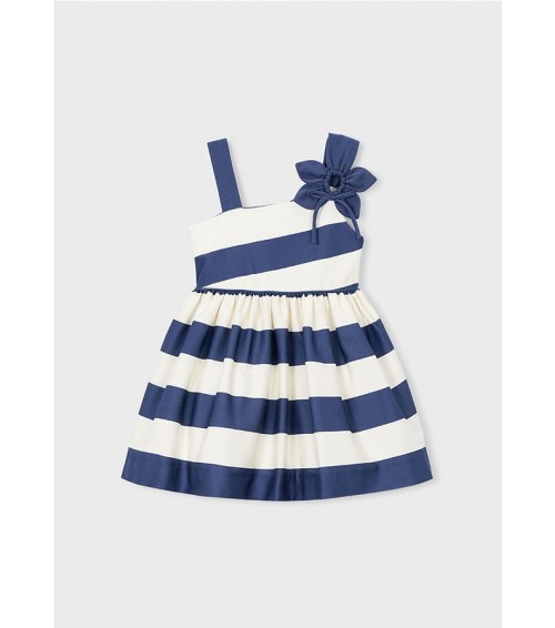 Vestido ceremonia asimétrico niña 3924