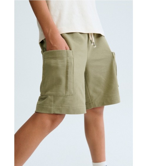 Conjunto bermuda y camiseta punto chico 6686