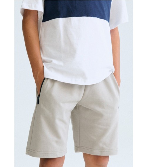 Conjunto bermuda y camiseta bloque chico 6688