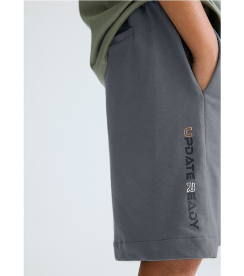 Conjunto bermuda y camiseta relieve chico 6690