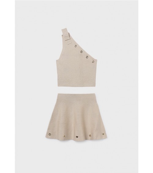 Conjunto falda y top chica 6918