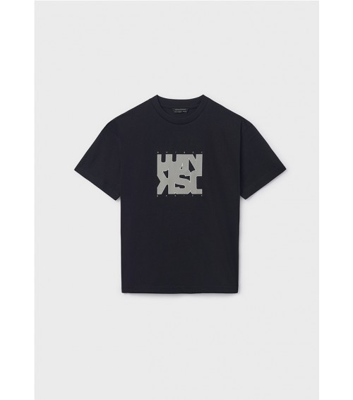 Camiseta letras básica chico 840