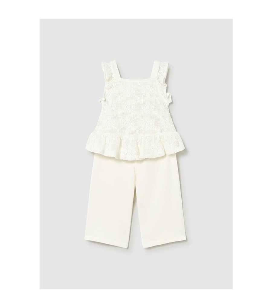 Conjunto pantalón y top...