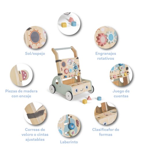 Andador para bebé Monti 3483