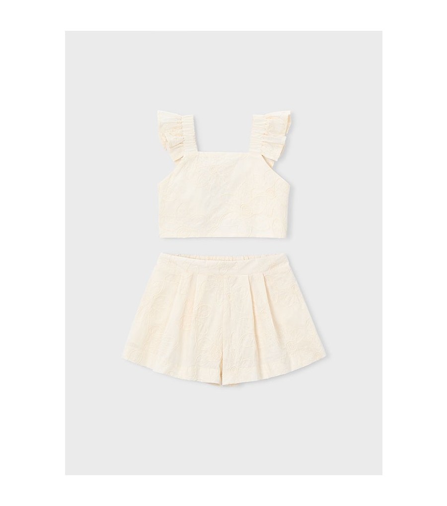 Conjunto bermuda y top...