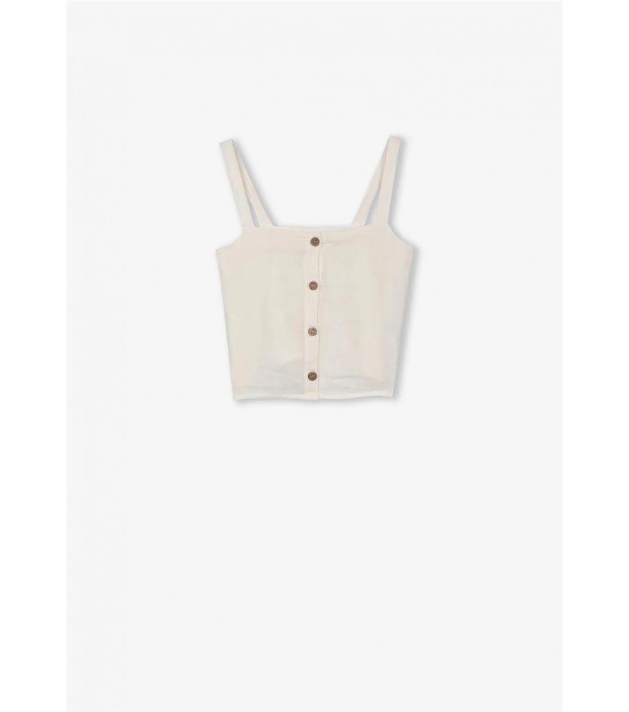 TOP CON BOTONES PARA CHICA...