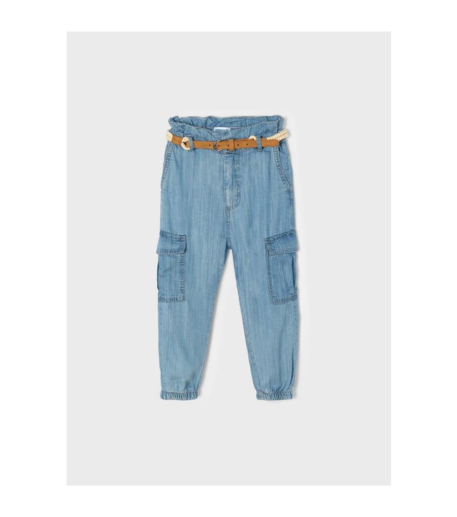 PANTALON LARGO FLUIDO...