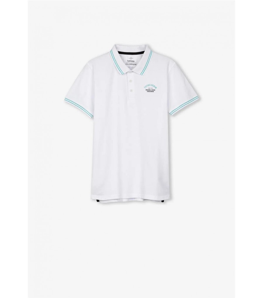 POLO PIQUE CON TEXTO...