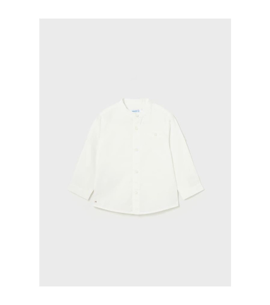 CAMISA DE LINO DE MANGA...
