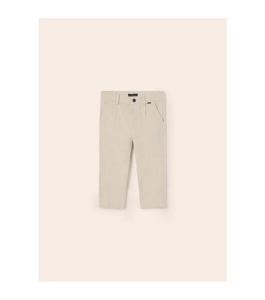 PANTALON DE LINO DE VESTIR...