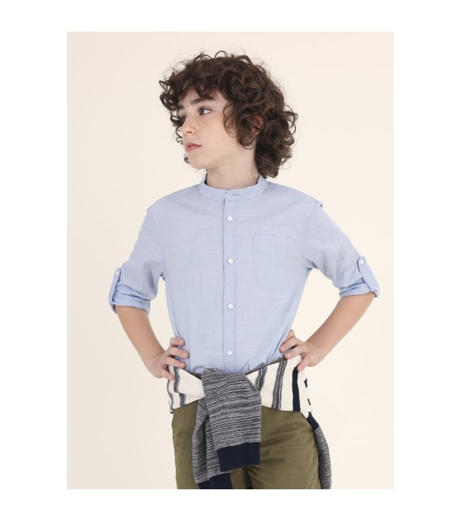 CAMISA DE MANGA LARGA CON...