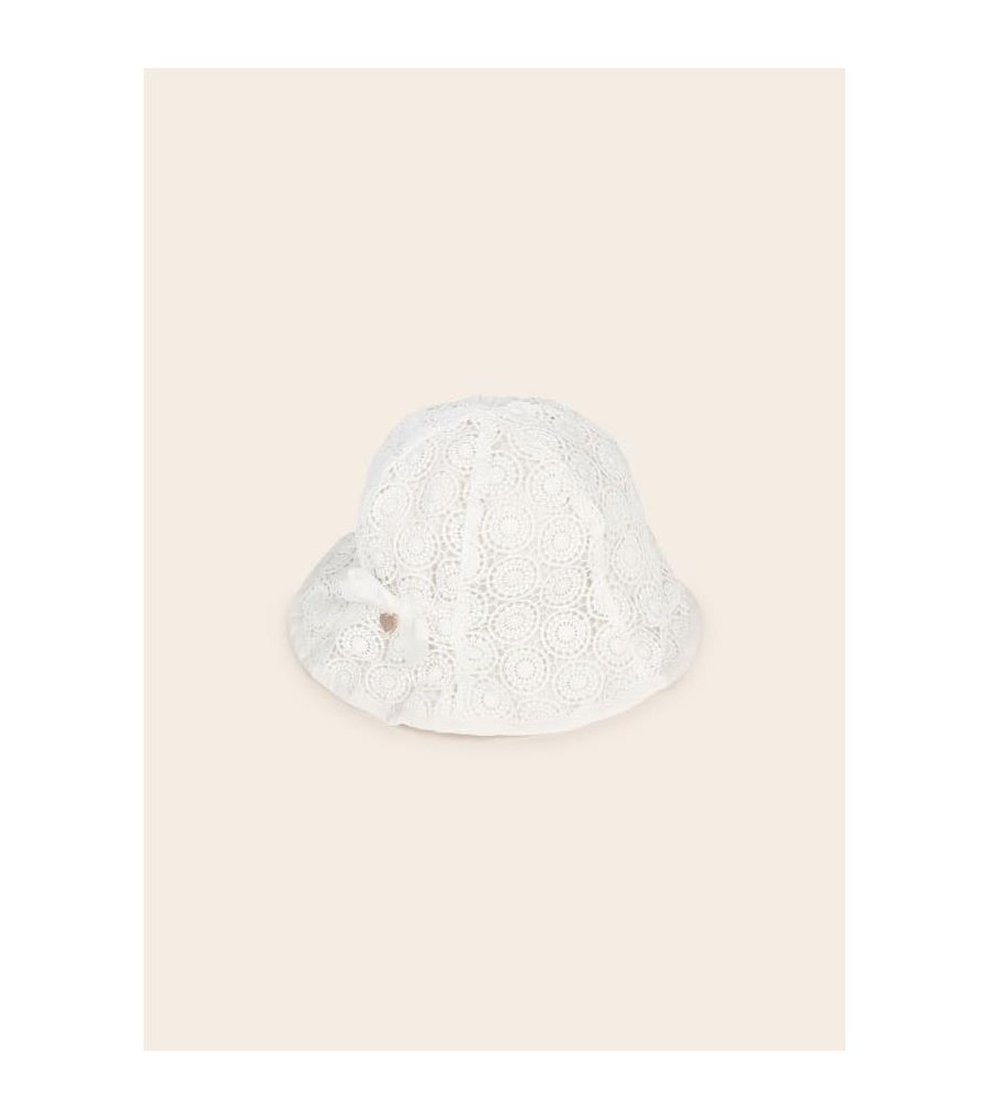 GORRO GUIPUR PARA BEBE NIÑA...