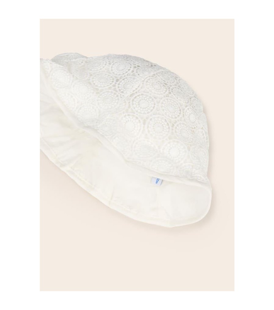 GORRO GUIPUR PARA BEBE NIÑA... 2