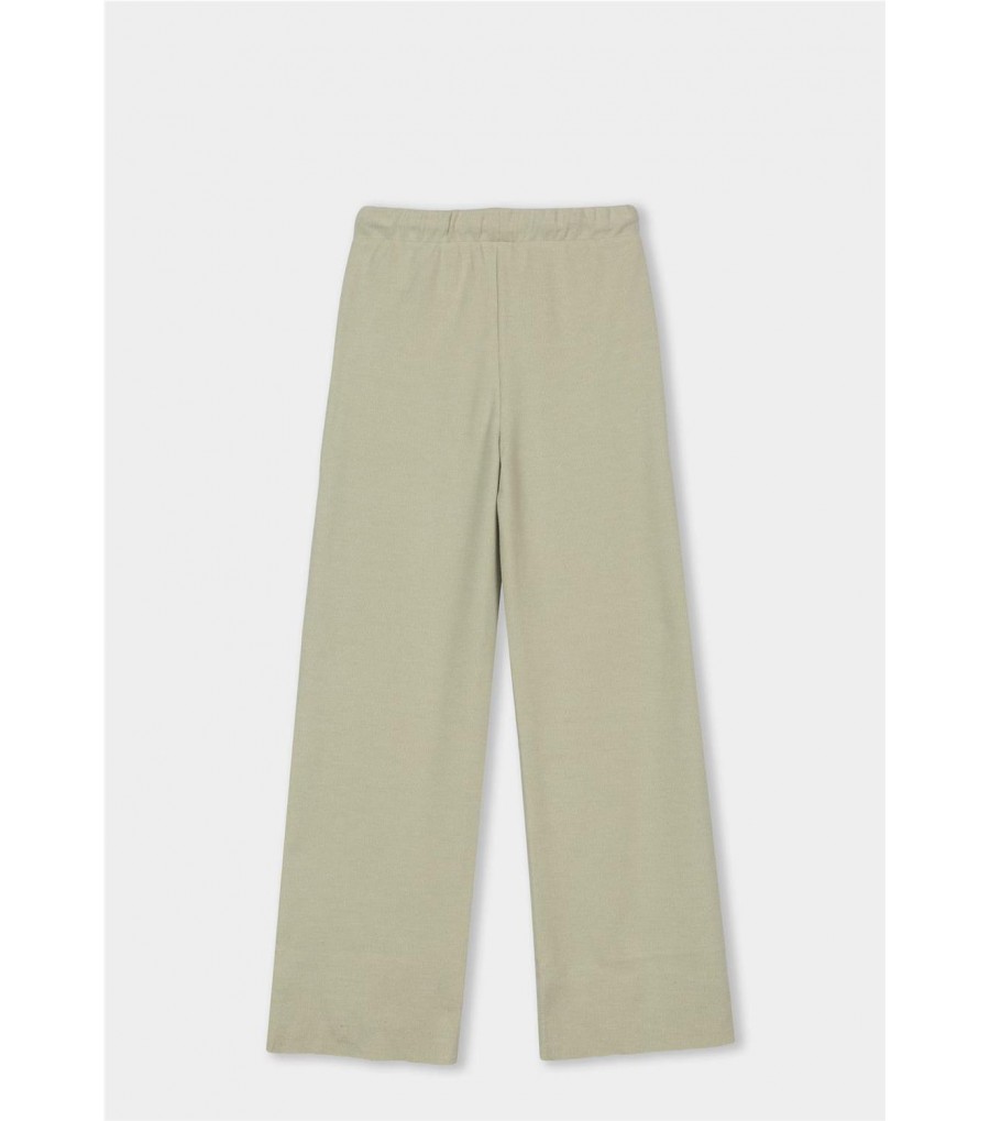 PANTALON WIDE LEG DE TACTO... 2