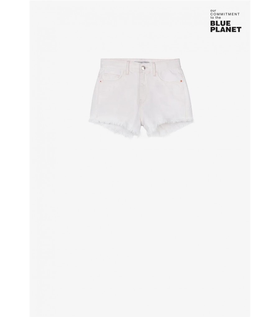 SHORT DENIM TIRO ALTO PARA...